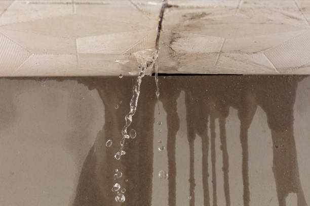 Professional Water Extraction technician working in Gregory, TX